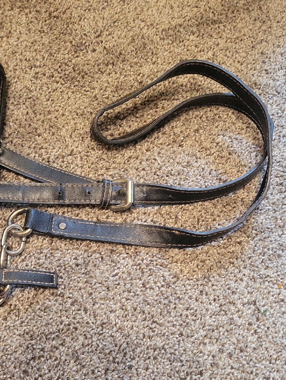 Chaps Ralph Lauren Leopard Crossbody - Picture 9 of 10